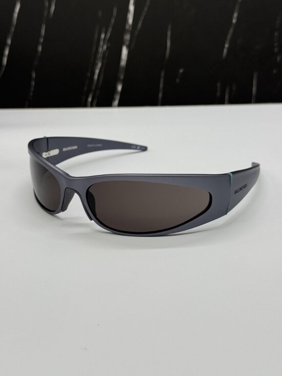 NEW BALENCIAGA BB0290S 002 GRAY UNISEX SUNGLASSES BALENCIAGA EYEWEAR main image 8